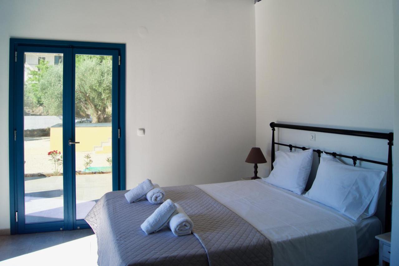 Throisma Studios With Private Pool & Parking Asos Dış mekan fotoğraf